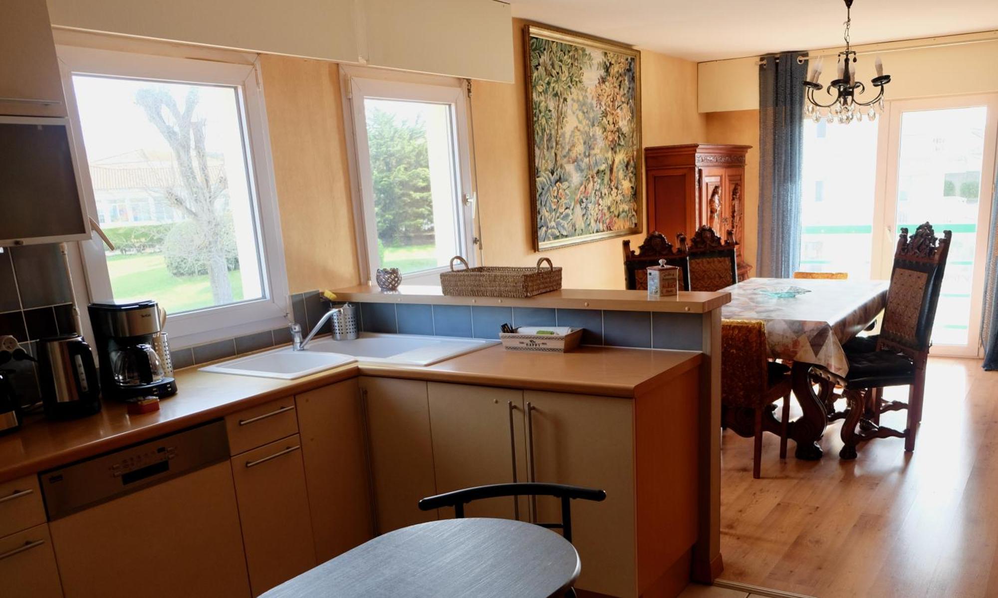 Appartement Lumineux, 80M2, Au Calme, 10Mn A Pieds De La Plage لي سابلِ دولونْ المظهر الخارجي الصورة